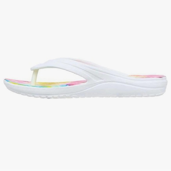 Skechers Womens Bay Breeze spontaneous Size 6 Color White/Multicolor - Picture 5 of 7